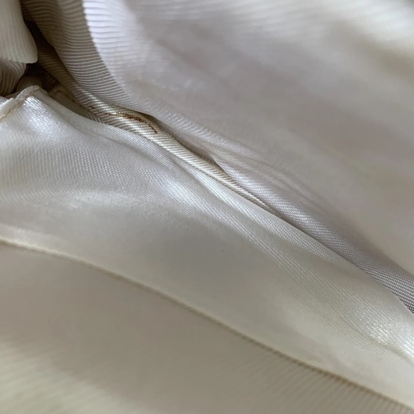 022 - Original Vintage 50s 60s Heavily Beaded Bag 
Snake chain handle - Picture 11 of 15